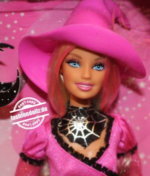 2009 Pink Halloween Barbie #P7351