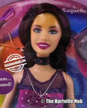 2009 Barbie Candy Glam Raquelle , lila #M9439