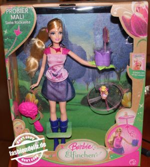 2009 Barbie presents Thumbelina  Elfinchen #          P6314