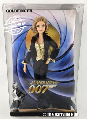 2009 Goldfinger Pussy Galore Barbie  - James Bond 007 #R4465 