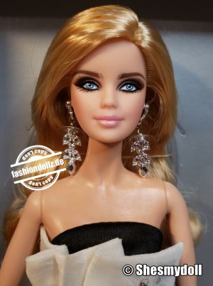 2013 Black and White Collection - Beaded Gown Barbie #X8266