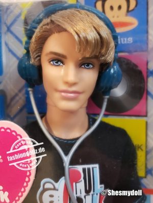 2012 Barbie Loves Paul Frank Ken #W9580, Target Exclusive