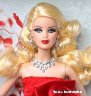 2012 Holiday Barbie, blonde W3465