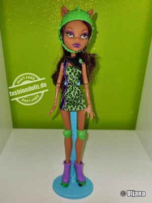 2012 Monster High – Skultimate Roller Maze Clawdeen Wolf  #Y8350