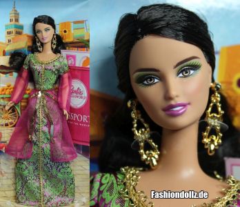 2013 Dolls of the World - Morocco Barbie #X8425