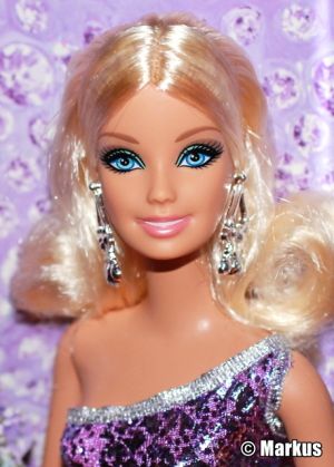 2013 Glitz Barbie, purple X9588