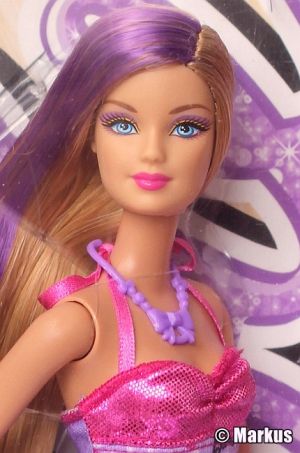 2013 Hairtastic / Glam Hair Wave 1 Barbie - violet X7885