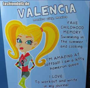 Valencia -  Prettie Girls, One World Doll Project (2013)