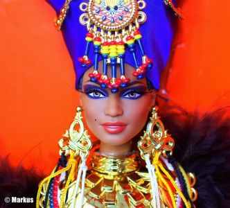 2013 Global Glamour Collection - Tribal Beauty Barbie X8262