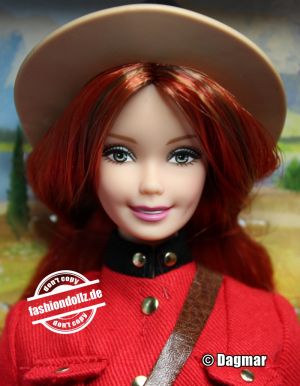 2013 Dolls of the World - Canada Barbie  #X8422