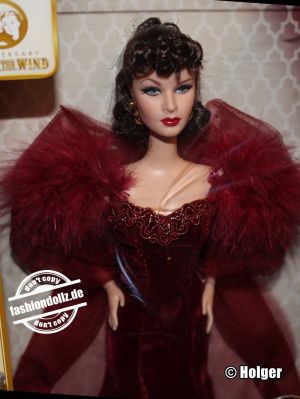 2013 Gone with the wind,   Scarlett O'Hara Barbie #  BCP72 (Gold Label)
