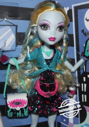 2013 Monster High Ghouls Night Out Lagoona Blue #BBC11