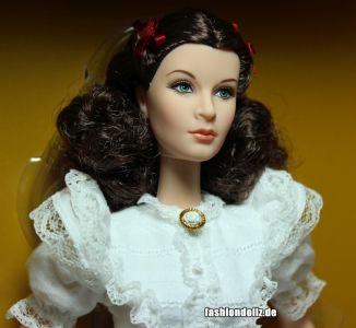 2013 Gone with the wind, Scarlett O'Hara Barbie #BDH19 (Gold Label)