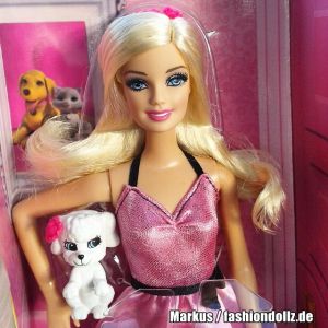2014 Barbie & Pet Set BLR73 
