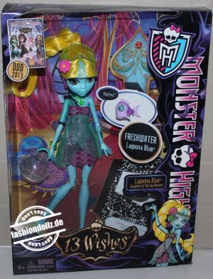 2013 Monster High 13 Wishes - Haunt the Casbah Lagoona Blue  #BBV48