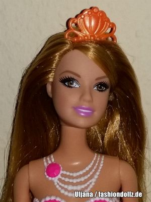 2014 Barbie in The Pearl Princess -    Mermaid, coral BDB49