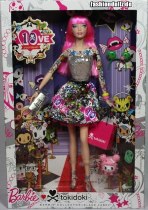 2015 tokidoki Barbie pink, BlackLabel