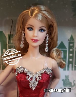 2015 Holiday Barbie, brunette #CHT00