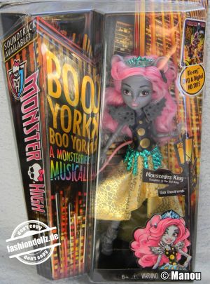 2015 Monster High Boo York, Boo York Gala - Mouscedes King #CHW61