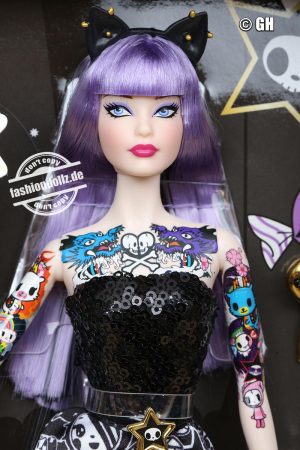 2015 tokidoki Barbie - 10th Anniversary purple   #CMV58