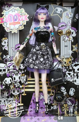 2015 tokidoki Barbie - 10th Anniversary purple    #CMV58
