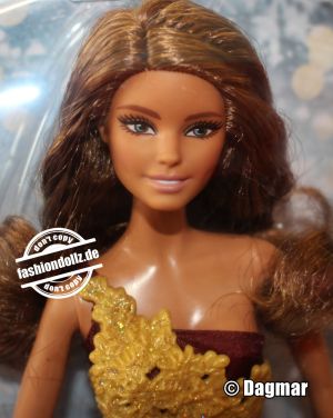 2016 Holiday Barbie, brunette #DRD25