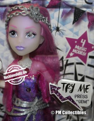 2016 Monster High-  Welcome to Monster High - Singing Popstar Ari Hauntington  #DNX66 