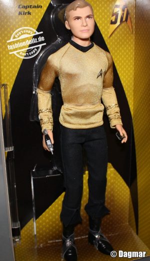 2016 Star Trek - Captain Kirk Ken Doll      #DGW69