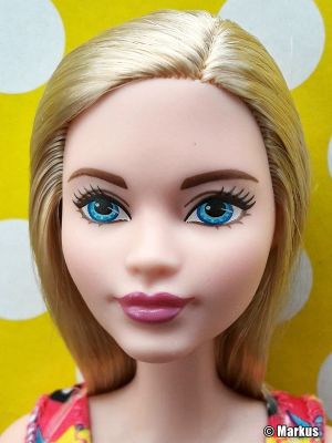 2017 Standard Fashion Barbie, Floral Dress - blonde