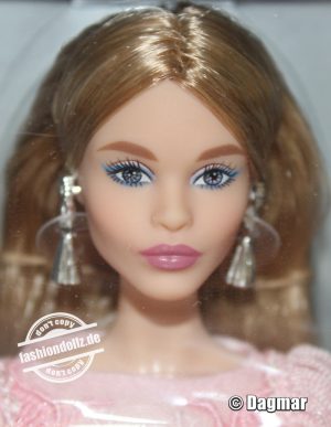 2017 Blush Fringed Gown Barbie #DWF52