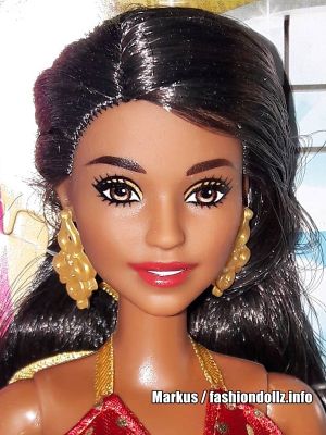 2019 Holiday Barbie AA, Playline GFF69