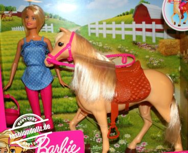 2019 Barbie & Horse Playset #FXH13