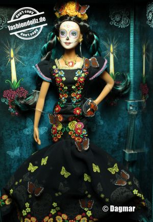 2019 Día de Muertos Barbie, 1. Edition       #FXD52