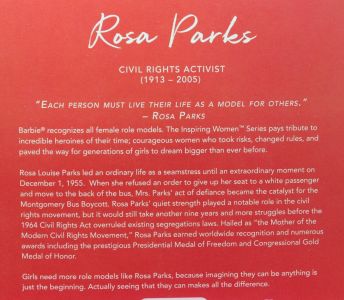 2019 Inspiring Women  - Rosa Parks FXD76