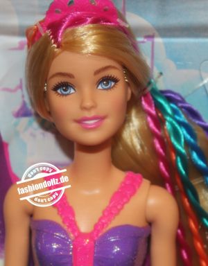 2021 Dreamtopia Magic Braids Princess Barbie #GTG00