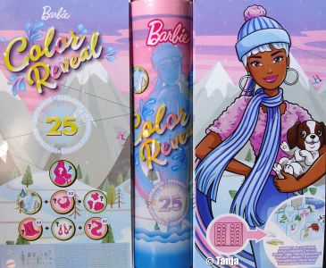 2021 Color Reveal Barbie Advent Calendar             HBT74