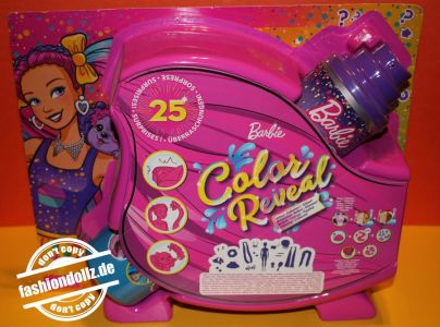 2021 Color Reveal Glitter Barbie #HBG39