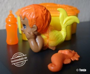 2021 Color Reveal Mermaid Baby #3 yellow  HCC97