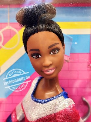 2021 You can be anything - Gymnast Barbie AA #HGD59