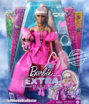 2022 Barbie Extra Fancy, pink      #HHN12