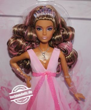 2022 Crystal Fantasy Collection Rose Quartz Barbie  #HCB95