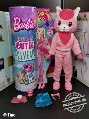 2022 Cutie Reveal Wave 2 Llama Barbie     #HJL60