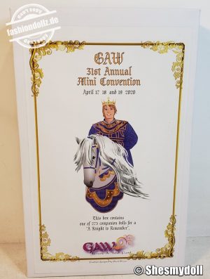 2022 GAW Convention Doll -  A Knight to remember Ken