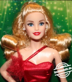 2022 Holiday Barbie blonde  #HBY03