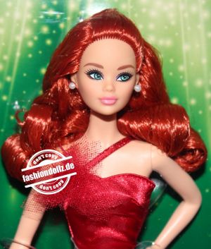 2022 Holiday Barbie, redhead HGW73