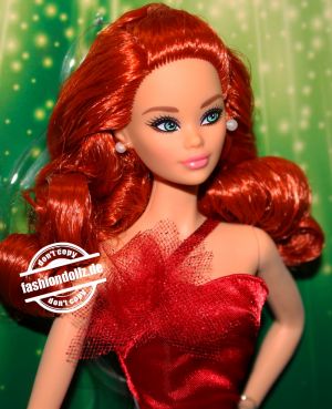 2022 Holiday Barbie, redhead #      HGW73