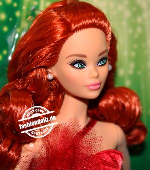 2022 Holiday Barbie, redhead #     HGW73