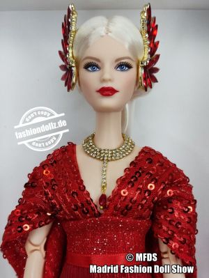 2022  MFDS - Eurobision - Red Phoenix Convention Barbie, LE30