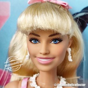 2023 Barbie The Movie - Barbie in Pink Gingham Dress #HPJ96