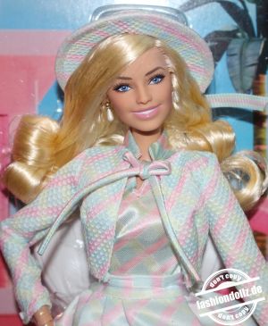 2023 Barbie The Movie - Barbie in Plaid Matching Set #       HRF26